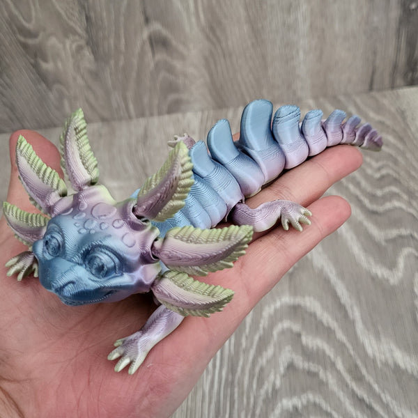 3D printed movable Axolotl