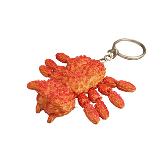 Buy multicolor-2 3D printed movable Spider keyring