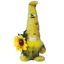 Bee Gonk with sunflower