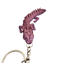 3D printed movable Dragon keyring