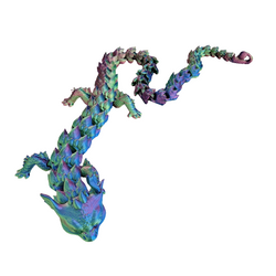 Buy multicolor-2 3D printed movable large Dragon