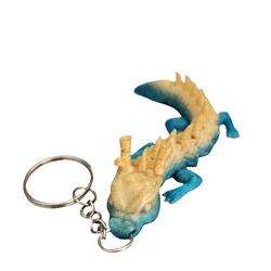 Buy multicolor-2 3D printed movable Dragon keyring