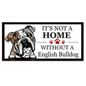 Wooden Home plaque with dog breed name