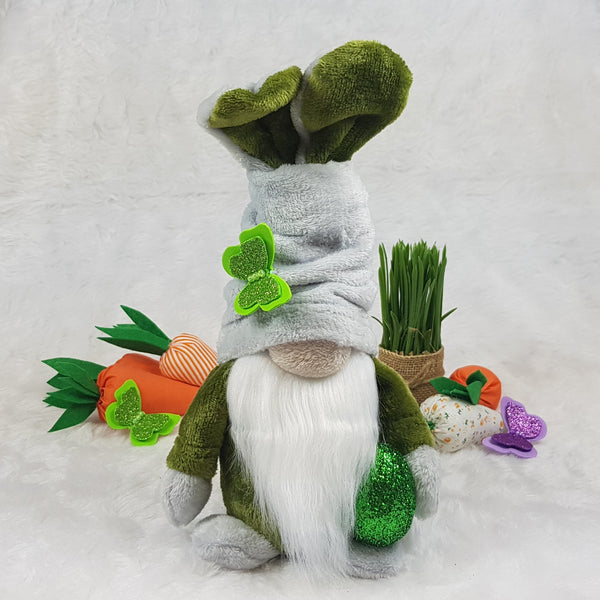 Easter bunny Gnome with egg