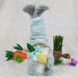 Easter bunny Gnome with carrot